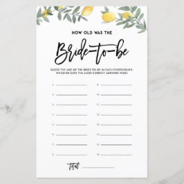 Lemon wie alt war das Brautparty der Braut