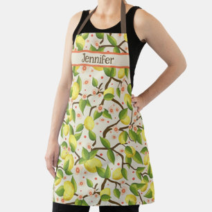 Lemon Women's Modern Fun Schürze Inspirivity