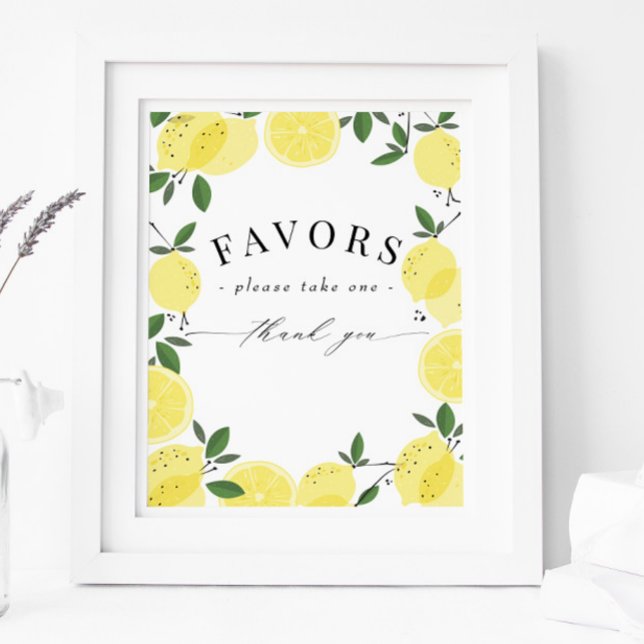 Lemon Yellow Citrus Duwer Favoriten Zeichen Poster (Von Creator hochgeladen)