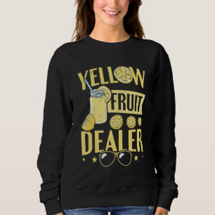 Lemon Yellow Fruit Dealer Lemonade Stand Sweatshirt