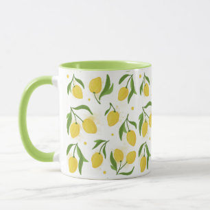 Lemon Yellow Green Tasse