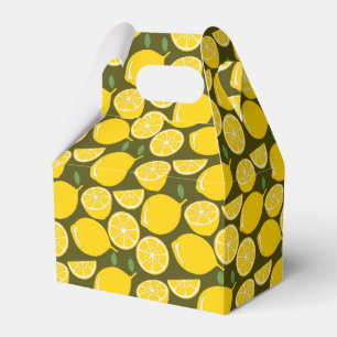 Lemon Yellow Modern Fun Niedlich Geschenkschachtel
