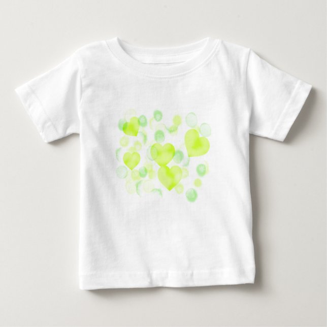 Lemon Yellow Pop Baby T-shirt (Vorderseite)