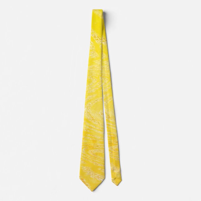 Lemon Zest Neck Tie Krawatte (Vorderseite)