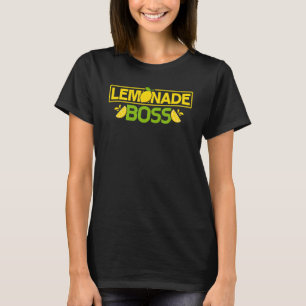 Lemonade Boss Lemon Juice Summer Drink T-Shirt