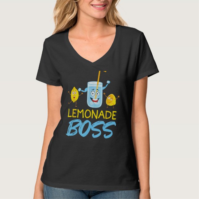 Lemonade Boss Lemon Juice T-Shirt (Vorderseite)