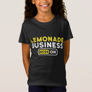 Lemonade Business Mode auf Sommer-Fruchtsaft T-Shirt