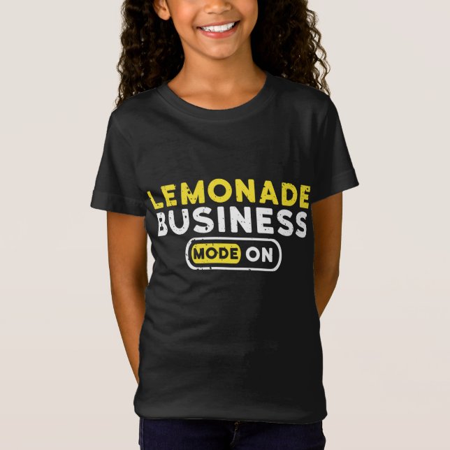 Lemonade Business Mode auf Sommer-Fruchtsaft T-Shirt (Vorderseite)