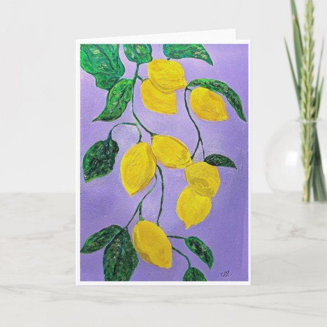 Lemonade Card herstellen<Blank Inside> Einladung (Vorderseite)