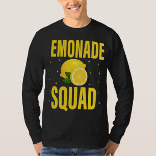 Lemonade Crew Lemon Lemonade Squad Summer for T-Shirt
