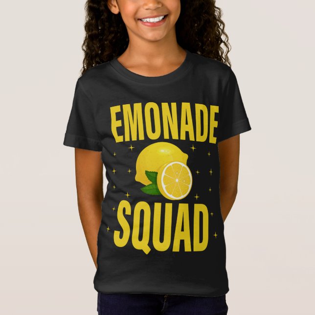 Lemonade Crew Lemon Lemonade Squad Summer for T-Shirt (Vorderseite)
