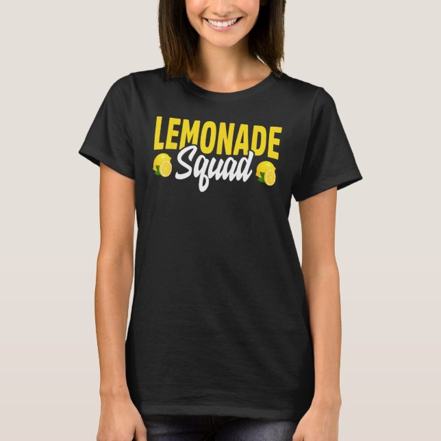Lemonade Crew Lemon Lemonade Squad Summer for T-Shirt (Vorderseite)