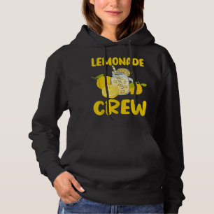 Lemonade Crew Lemon Slices Juice Summer Citrus Sum Hoodie