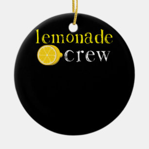 Lemonade Crew Niedlich Lemonade Stand Workers Keramik Ornament