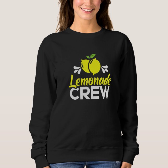 Lemonade Crew Summer Lemon Juice Sweatshirt (Vorderseite)