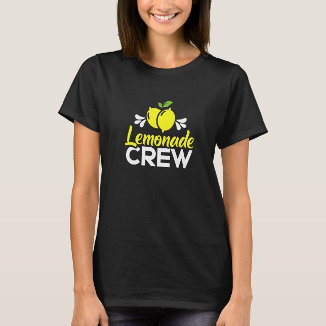 Lemonade Crew Summer Lemon Juice T-Shirt (Vorderseite)