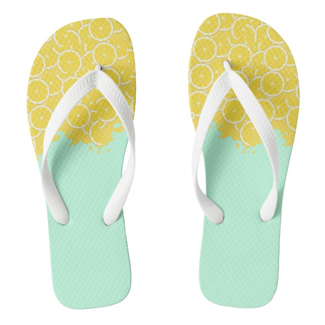 Lemonade Flip Flops machen (Fußbett)