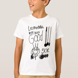 LEmoNadE FOr SalE - handgezeichnetes Kinderzeichen T-Shirt