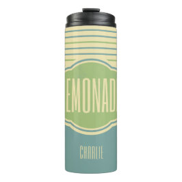 "Lemonade" individuelle Name tumbler Thermosbecher