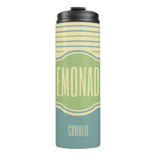 "Lemonade" individuelle Name tumbler Thermosbecher