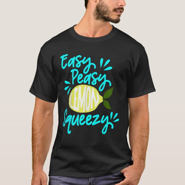 LEMONADE LEMON SQUEEZY FUN SUMMERTIME LEMONADE T-Shirt (Vorderseite)