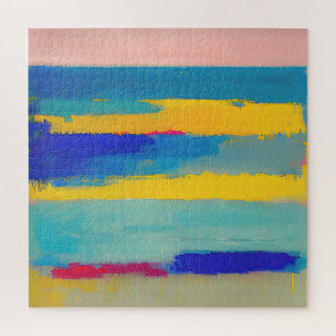 "Lemonade Lullaby" Abstrakte Kunst Puzzle