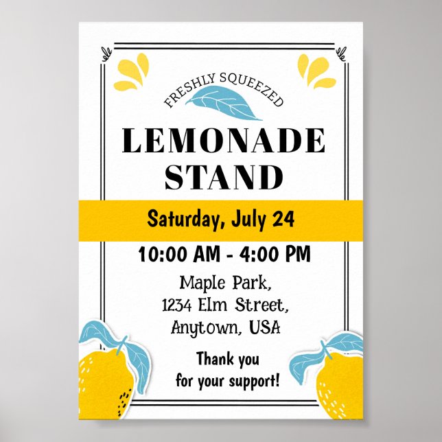 Lemonade Messeevent Poster (Vorne)