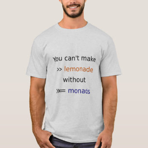 Lemonade >>= Monad Shirt