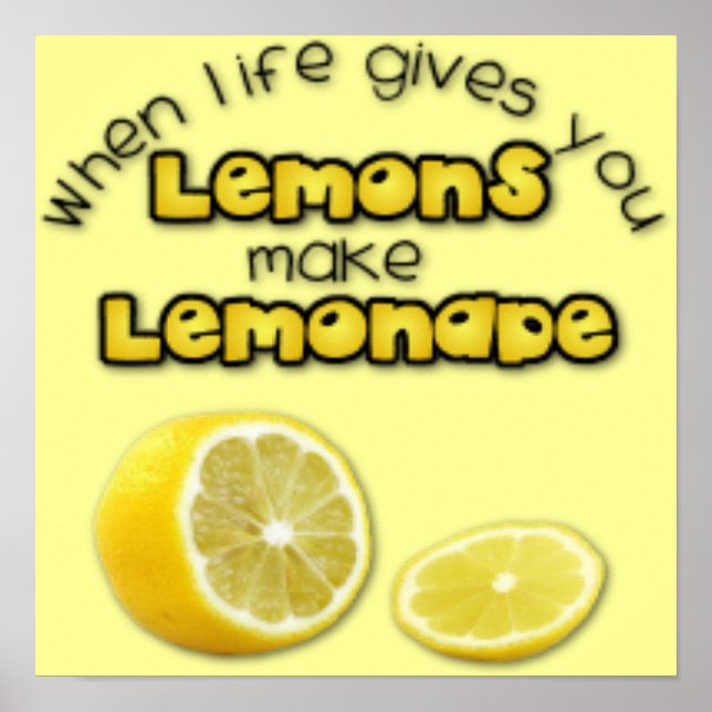 Lemonade - Poster (Vorne)