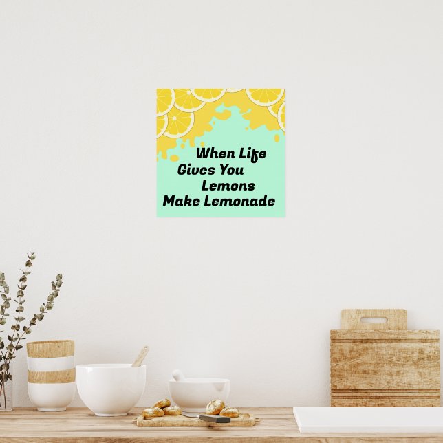 Lemonade Poster (Küche)