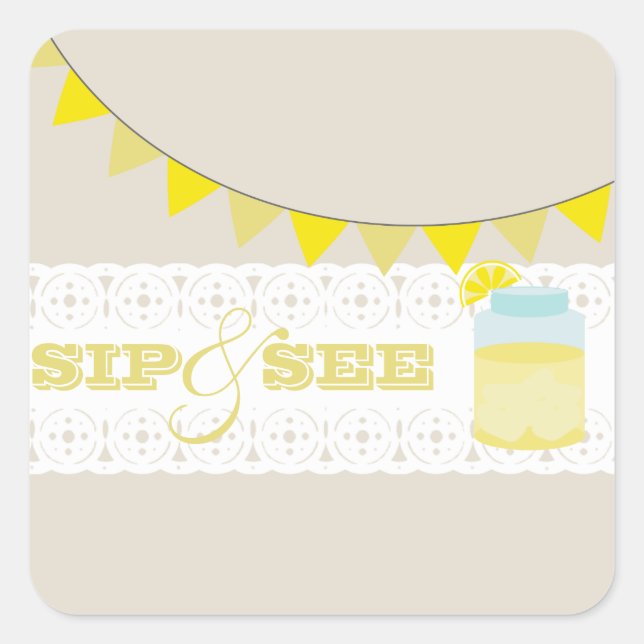 Lemonade Sieben und Aufkleber sehen (Vorderseite)