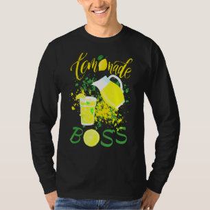 Lemonade Stand Boss Joke Lemon Crush Juice 1 T-Shirt