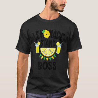 Lemonade Stand Boss Kinder Eltern T-Shirt