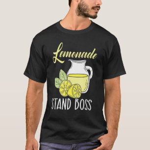 Lemonade Stand Boss Lemon Fruchtgeschäft T-Shirt