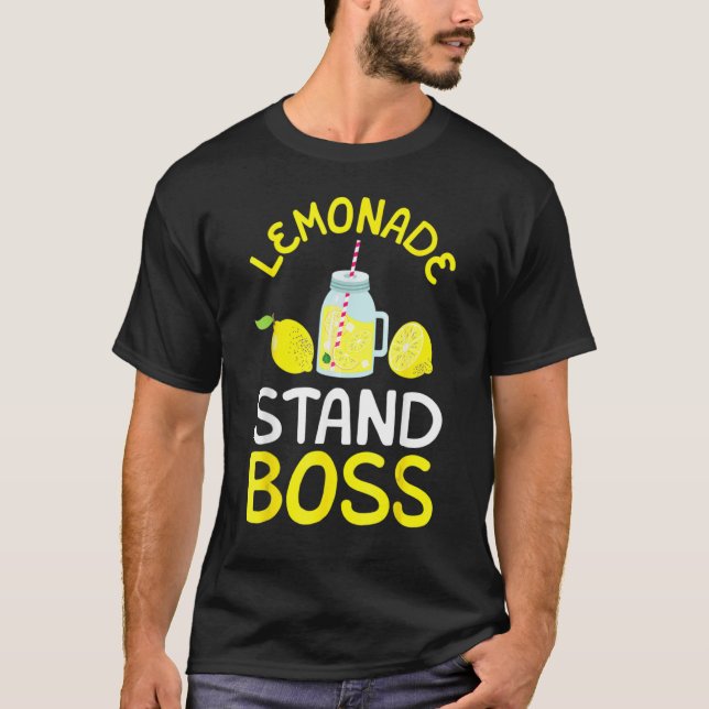Lemonade.Stand.Boss.Lemon.Juice T-Shirt (Vorderseite)
