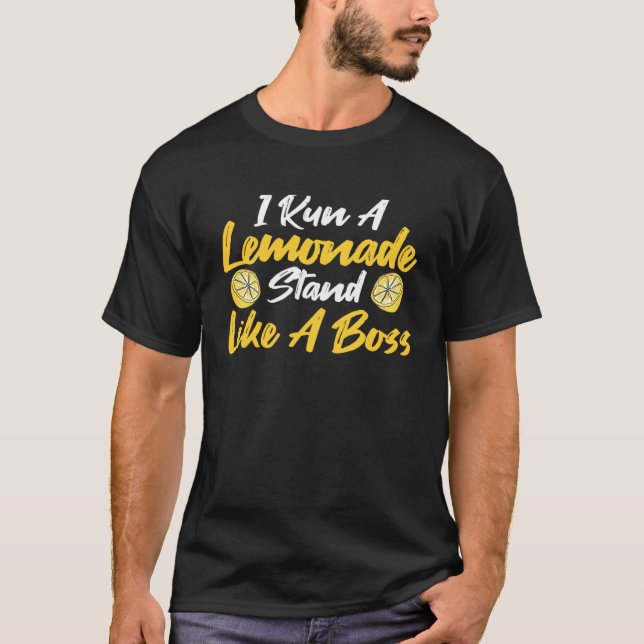 Lemonade Stand Boss  Lemonade Making  Lemonade Sta T-Shirt (Vorderseite)