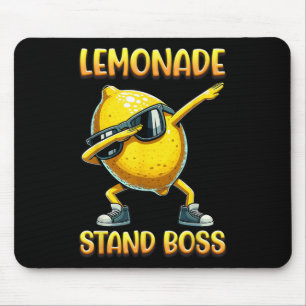 Lemonade Stand Boss Summer Entrepreneur Cool Lemon Mousepad