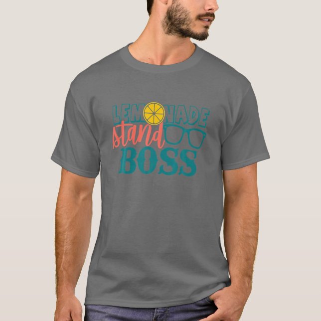 Lemonade Stand Boss T-Shirt (Vorderseite)