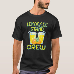 Lemonade Stand Crew Sicherheit Boss Lemons Juice T-Shirt