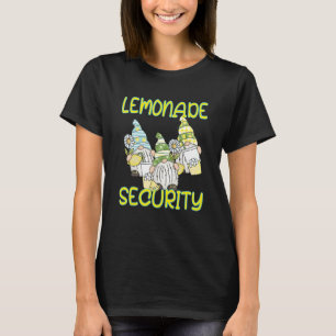 Lemonade Stand Crew Sicherheit Boss Zitronensaft 3 T-Shirt