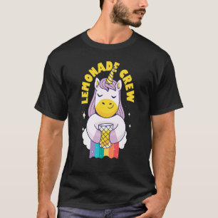 Lemonade Stand Crew Uniform Entrepreneur Kinder Un T-Shirt
