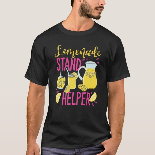 Lemonade Stand Helper For Crew  T-Shirt (Vorderseite)