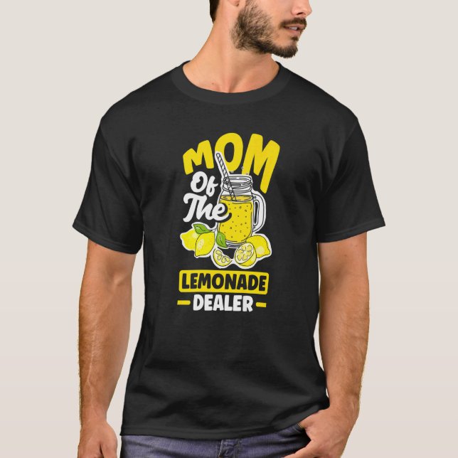 Lemonade Stand Juice Store Mama der Limonade Dea T-Shirt (Vorderseite)