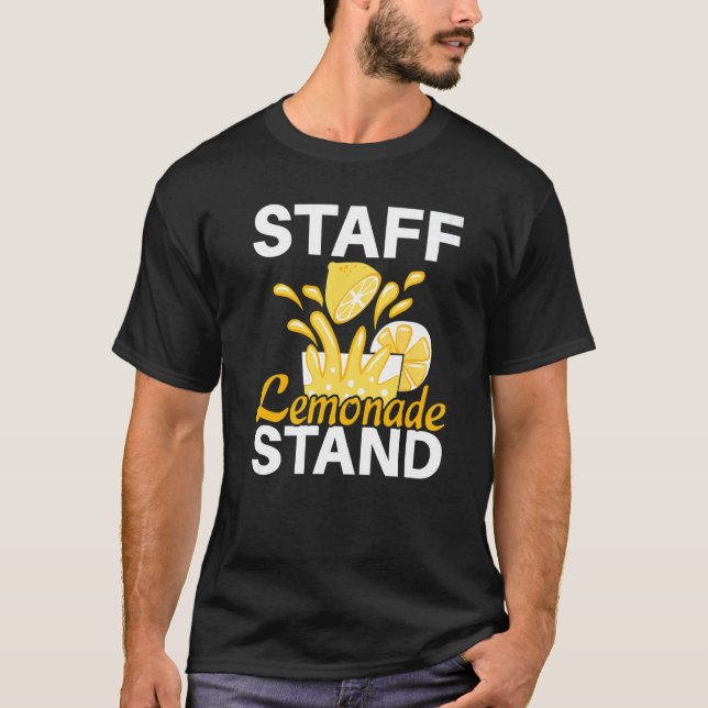 Lemonade Stand Lemon Fruchtgetränk T-Shirt (Vorderseite)