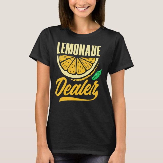 Lemonade Stand Lemon Juice Store Limonade Händler T-Shirt (Vorderseite)