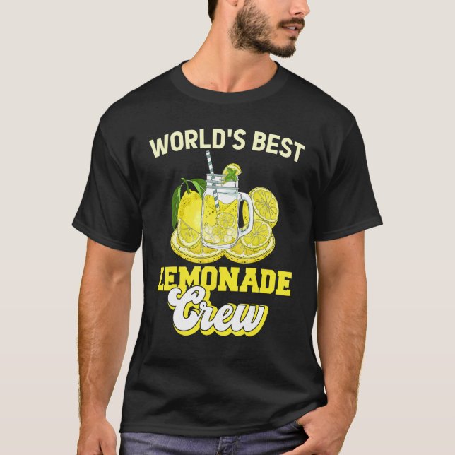 Lemonade Stand Lemon Juice Store Staff Citrus Staf T-Shirt (Vorderseite)