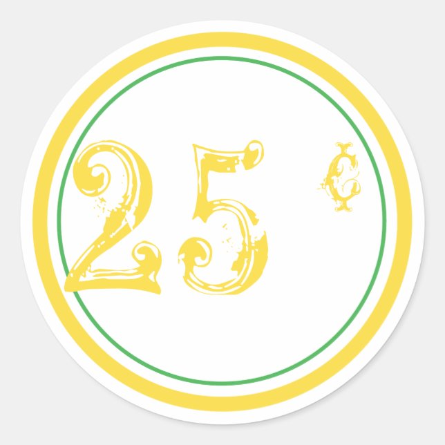 Lemonade Stand Price Stickers (Vorderseite)