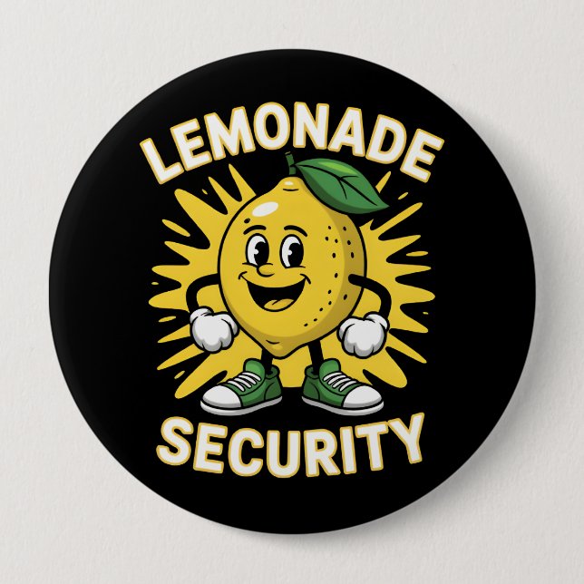 Lemonade Stand Security Button (Vorderseite)