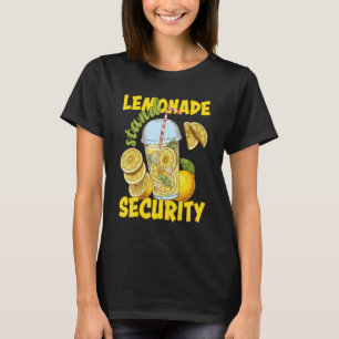 Lemonade Stand Security Lemon Juice Aroma Getränk T-Shirt