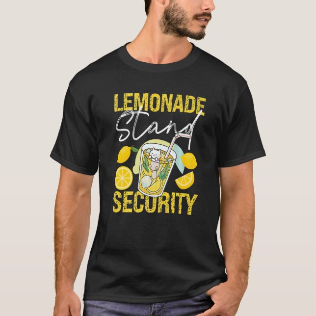 Lemonade Stand Security  T-Shirt (Vorderseite)